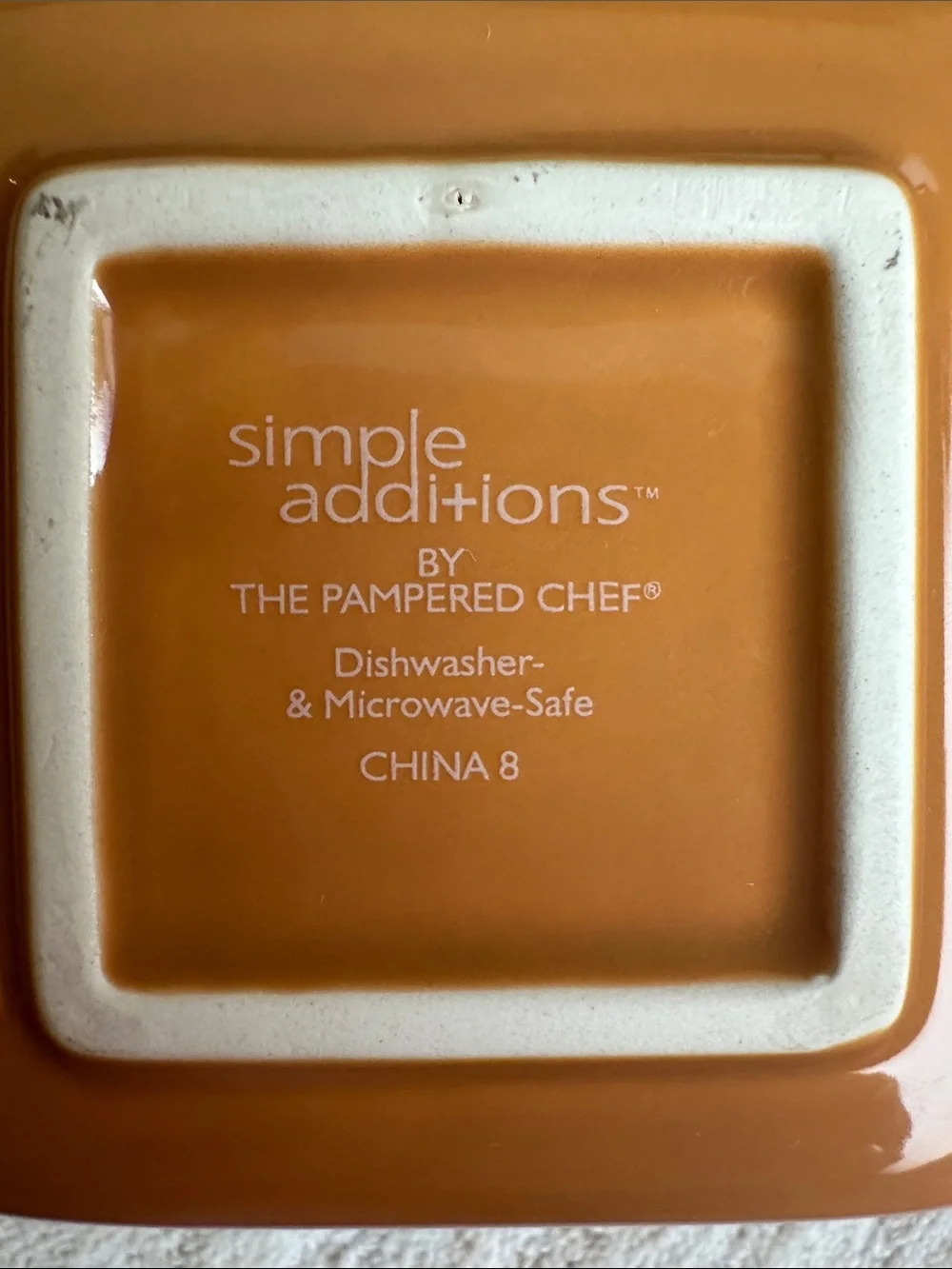 Pampered Chef 3 pc Simple Additions Entertainment Snack Set Caddy 2 Square Bowls